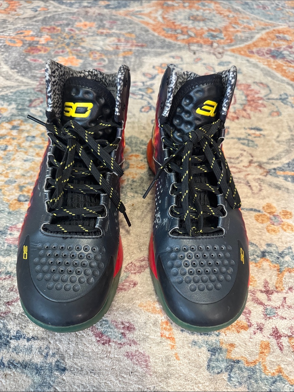 Under Armour Curry 1 Retro 'Curry Jam' Basketball Shoes-GUC